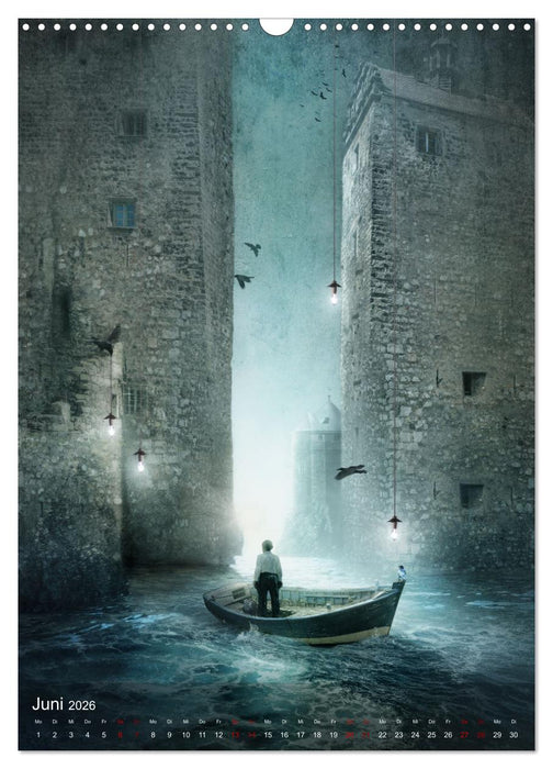 Lass deine Träume fliegen ins Reich der Fantasie (CALVENDO Wandkalender 2026)