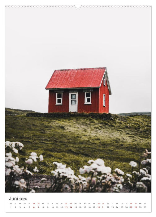 Ein Roadtrip durch Island (CALVENDO Wandkalender 2026)