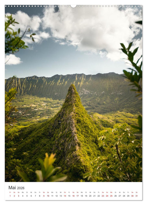 Trauminsel Hawaii (CALVENDO Wandkalender 2026)