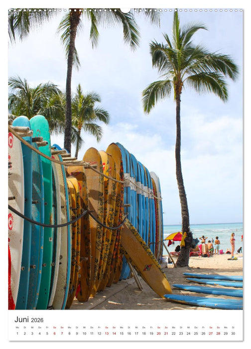Trauminsel Hawaii (CALVENDO Wandkalender 2026)
