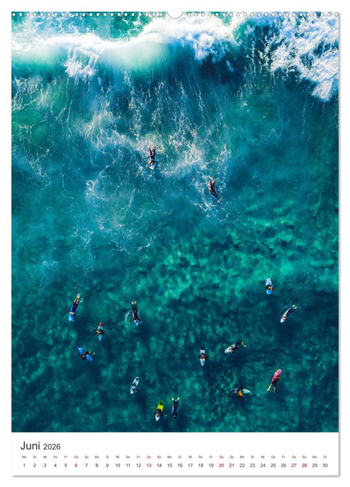 Spektakuläre Drohnenaufnahmen (CALVENDO Premium Wandkalender 2026)