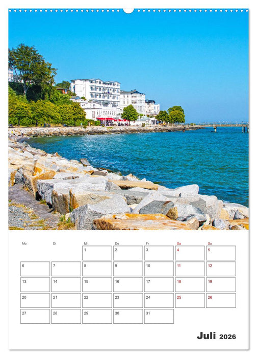 Rügen - Terminplaner (CALVENDO Premium Wandkalender 2026)
