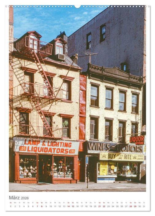 New York 1975 (CALVENDO Premium Wandkalender 2026)