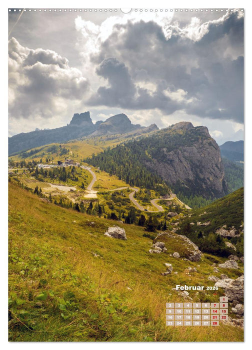 Dolomiten, ein Meer aus Bergen by VogtArt (CALVENDO Wandkalender 2026)