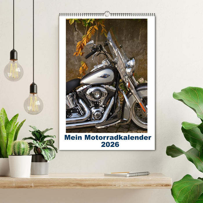 Mein Motorradkalender (CALVENDO Wandkalender 2026)
