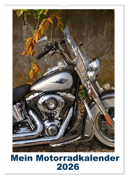 Mein Motorradkalender (CALVENDO Wandkalender 2026)