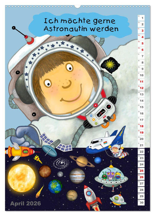 Mein Wunschberuf (CALVENDO Premium Wandkalender 2026)