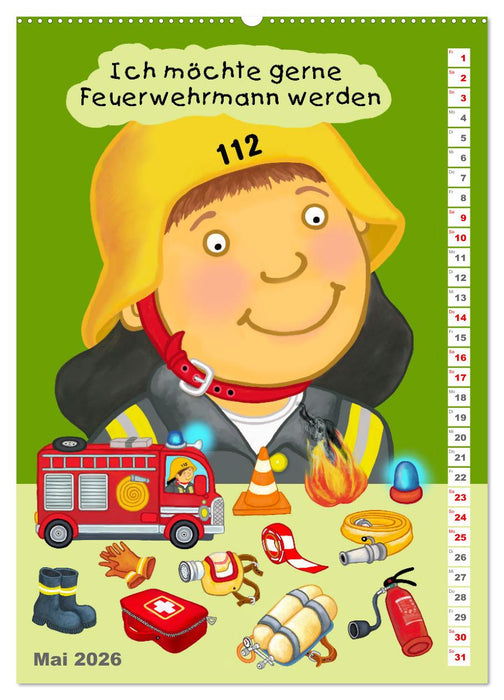 Mein Wunschberuf (CALVENDO Premium Wandkalender 2026)