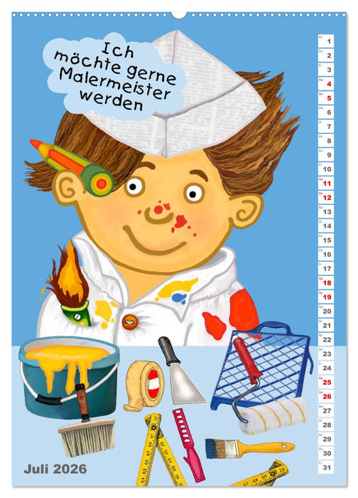 Mein Wunschberuf (CALVENDO Premium Wandkalender 2026)