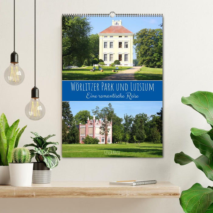 Wörlitzer Park und Luisium - Eine romantische Reise (CALVENDO Wandkalender 2026)