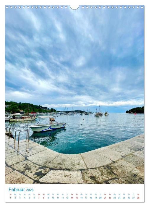 Durchblicke und Lichtblicke in Istrien (CALVENDO Wandkalender 2026)
