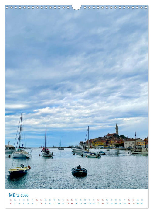Durchblicke und Lichtblicke in Istrien (CALVENDO Wandkalender 2026)