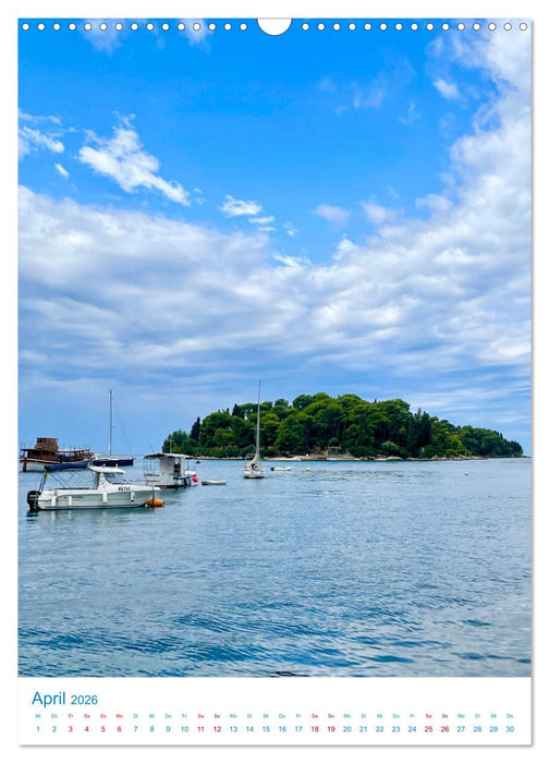 Durchblicke und Lichtblicke in Istrien (CALVENDO Wandkalender 2026)