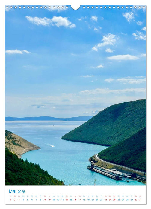 Durchblicke und Lichtblicke in Istrien (CALVENDO Wandkalender 2026)