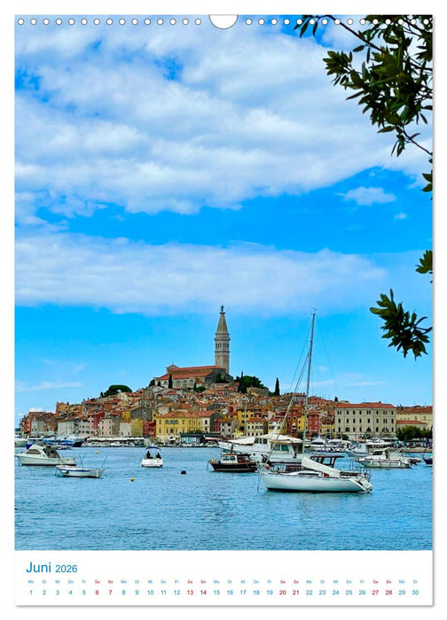 Durchblicke und Lichtblicke in Istrien (CALVENDO Wandkalender 2026)