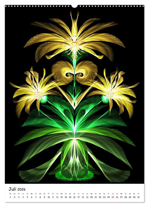 Digitalfantasie (CALVENDO Premium Wandkalender 2026)