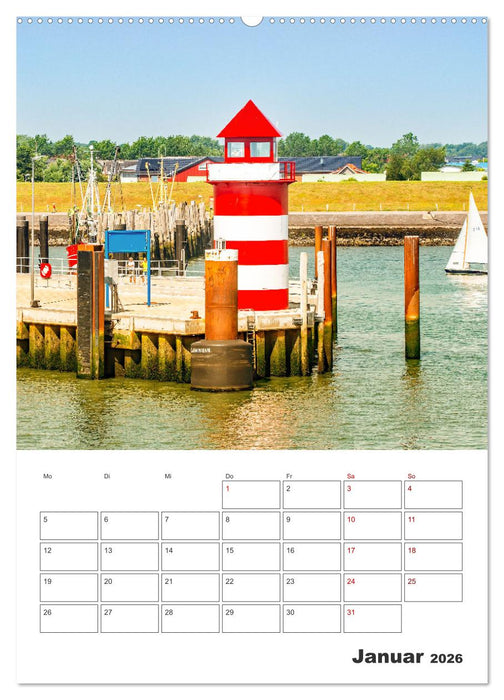 Insel Föhr - Urlaubsplaner (CALVENDO Wandkalender 2026)