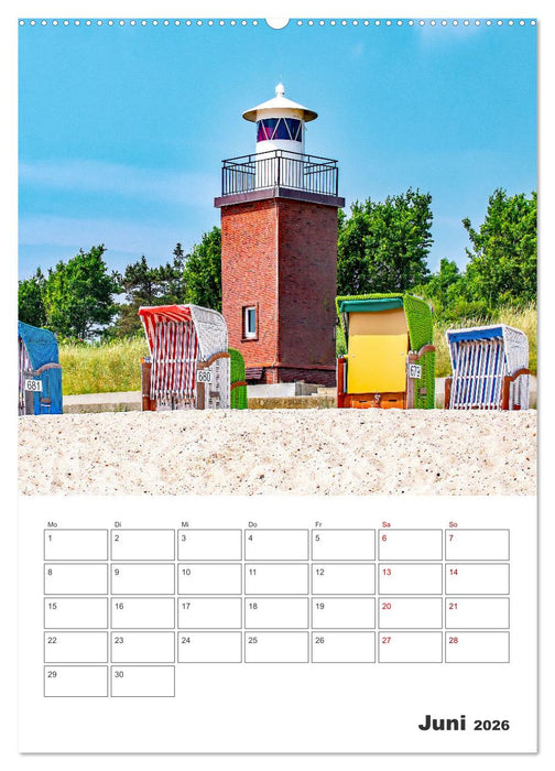 Insel Föhr - Urlaubsplaner (CALVENDO Wandkalender 2026)