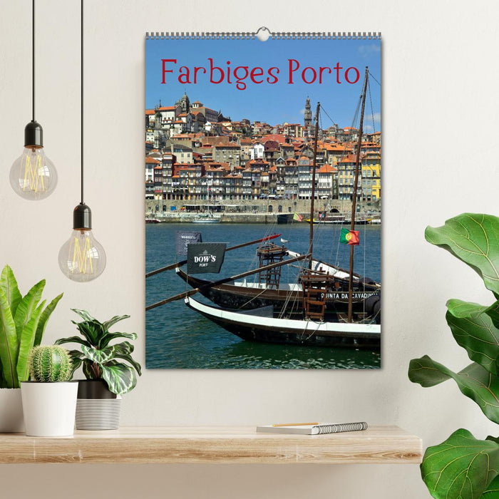 Farbiges Porto (CALVENDO Wandkalender 2026)