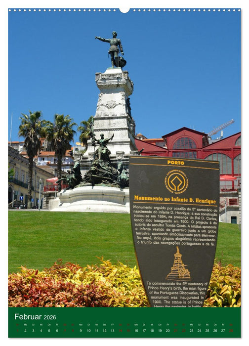 Farbiges Porto (CALVENDO Wandkalender 2026)