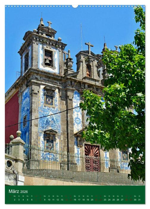 Farbiges Porto (CALVENDO Wandkalender 2026)