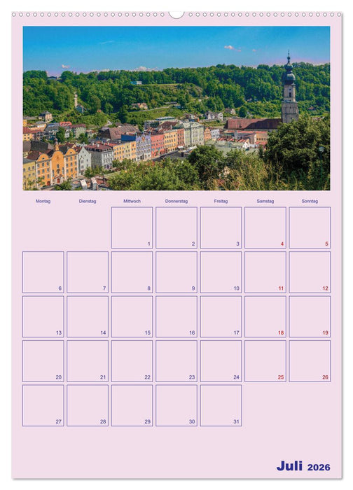 Wunderschöne Städtchen (CALVENDO Premium Wandkalender 2026)