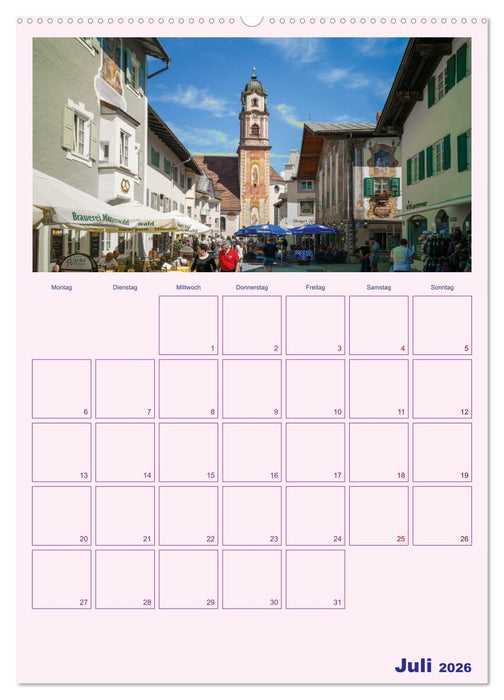 Rund um Bayern (CALVENDO Premium Wandkalender 2026)