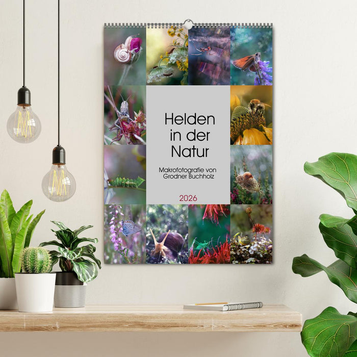 Helden in der Natur (CALVENDO Wandkalender 2026)