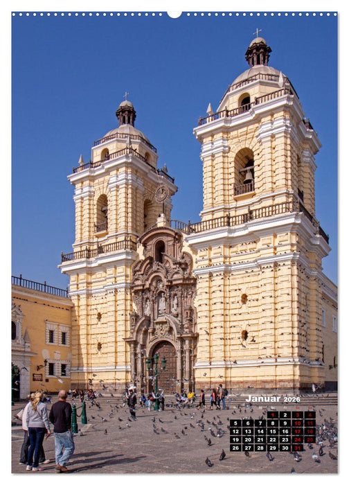 Peru - Kultur - Menschen - Natur (CALVENDO Wandkalender 2026)
