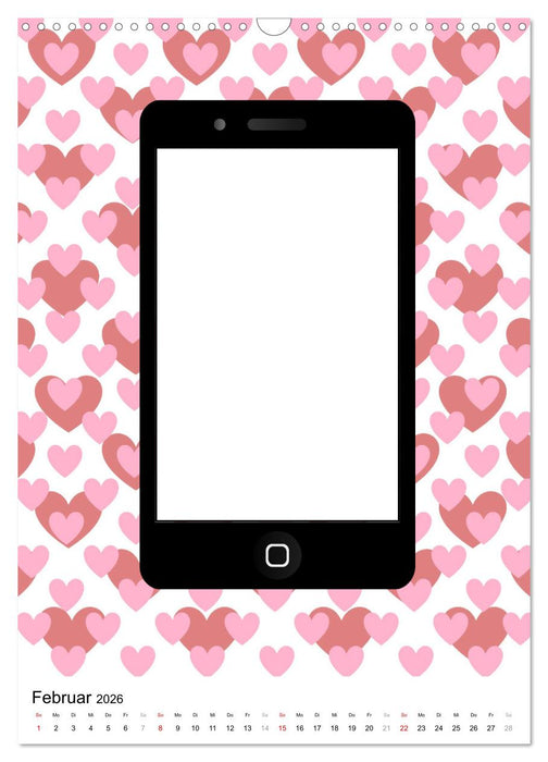 Lieblingsselfies (CALVENDO Wandkalender 2026)