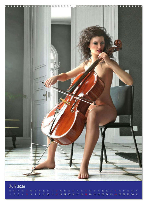 Coseplay Pin Up (CALVENDO Premium Wandkalender 2026)