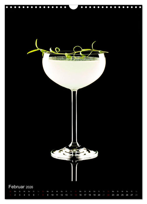 Cocktails und Longdrinks (CALVENDO Wandkalender 2026)
