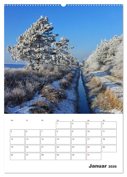 Sankt Peter-Ording Sonne, Strand und Meer (CALVENDO Premium Wandkalender 2026)