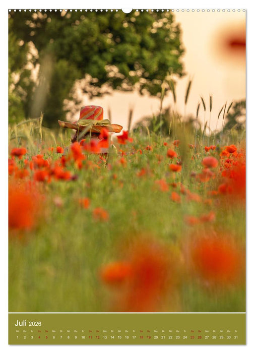 Mohnblumen - kraftvoll und zart (CALVENDO Premium Wandkalender 2026)
