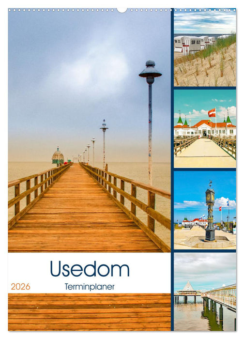 Usedom - Terminplaner (CALVENDO Wandkalender 2026)