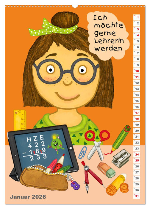 Mein Wunschberuf (CALVENDO Wandkalender 2026)