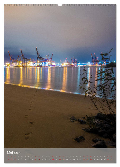 Hamburg - Die schönste Hafenstadt (CALVENDO Wandkalender 2026)