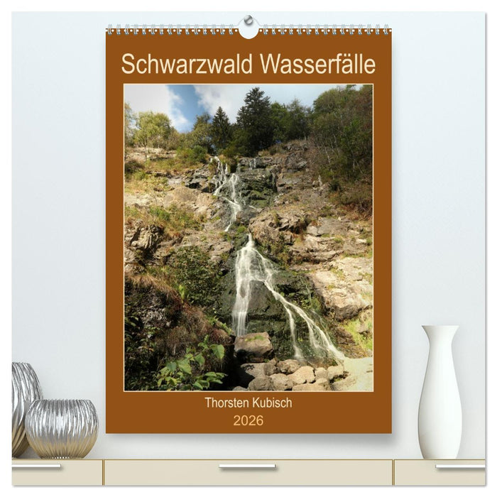 Schwarzwald Wasserfälle (CALVENDO Premium Wandkalender 2026)