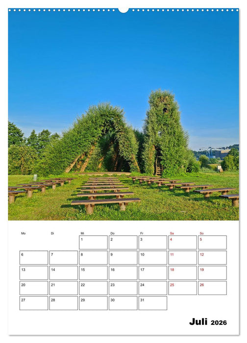 Boizenburg am Elberadweg (CALVENDO Premium Wandkalender 2026)