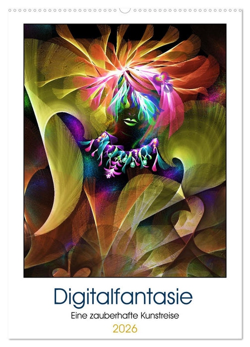 Digitalfantasie (CALVENDO Wandkalender 2026)