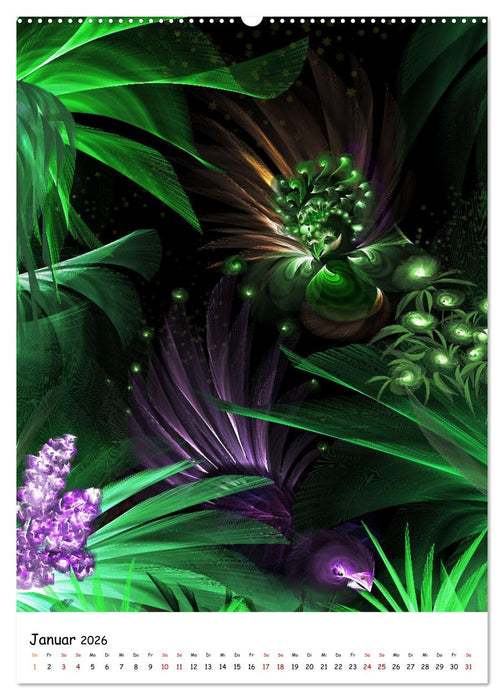 Digitalfantasie (CALVENDO Wandkalender 2026)