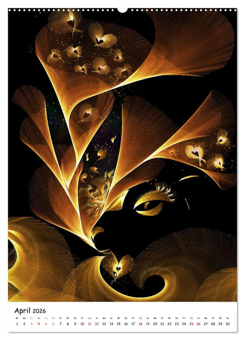 Digitalfantasie (CALVENDO Wandkalender 2026)