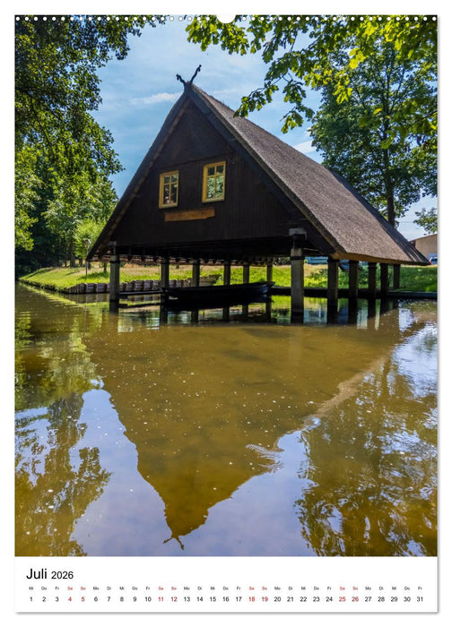 SPREEWALD Idylle und Historie (CALVENDO Premium Wandkalender 2026)