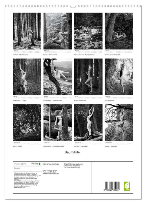 BaumAkte (CALVENDO Premium Wandkalender 2026)