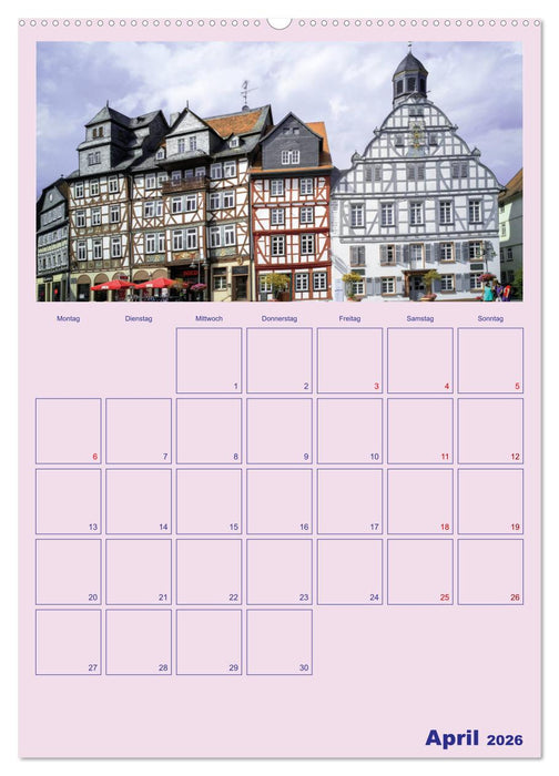 Wunderschöne Städtchen (CALVENDO Wandkalender 2026)