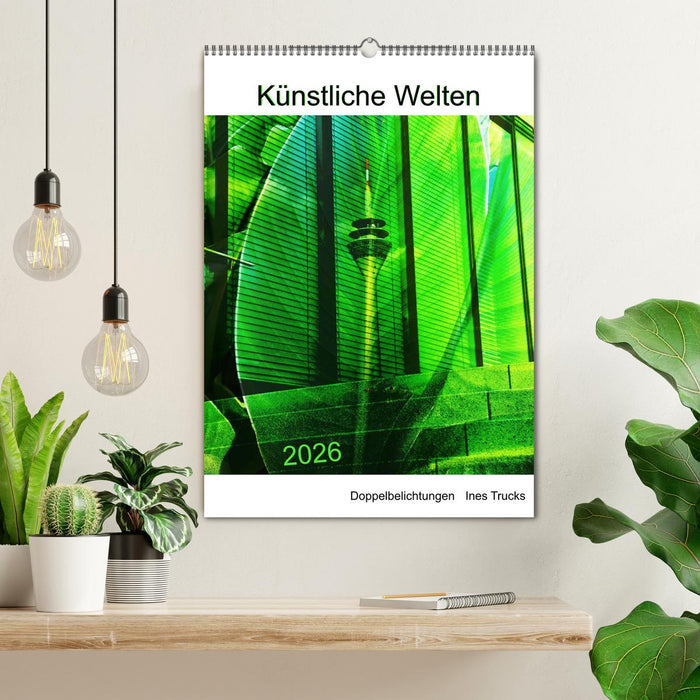 Künstliche Welten (CALVENDO Wandkalender 2026)