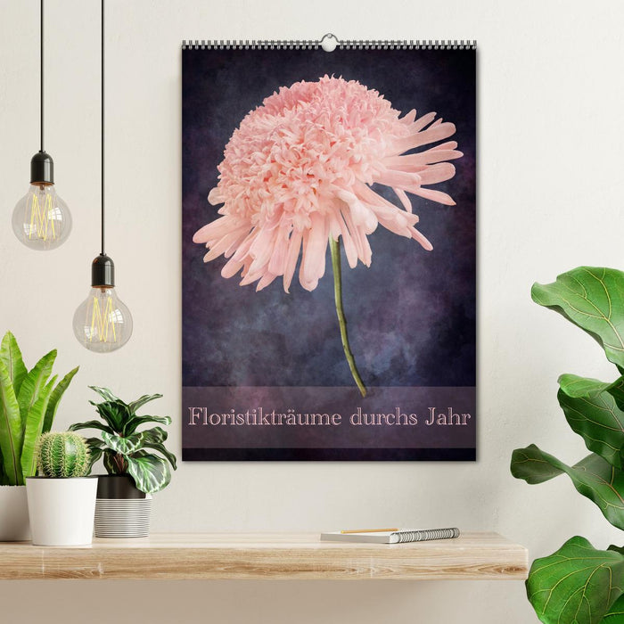 Floristikträume durchs Jahr (CALVENDO Wandkalender 2026)