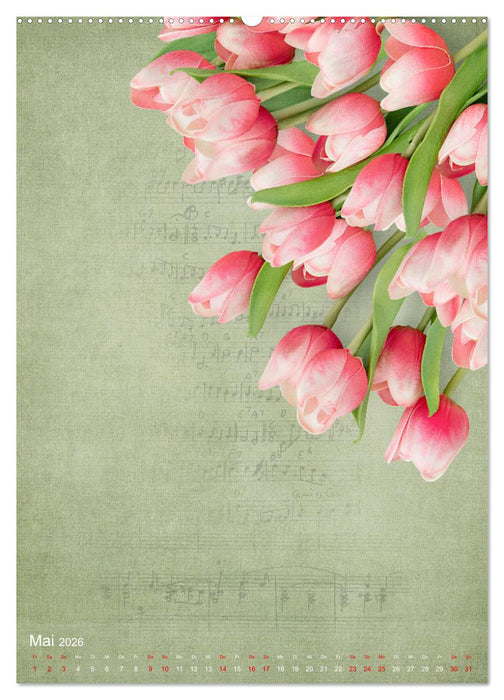 Floristikträume durchs Jahr (CALVENDO Wandkalender 2026)