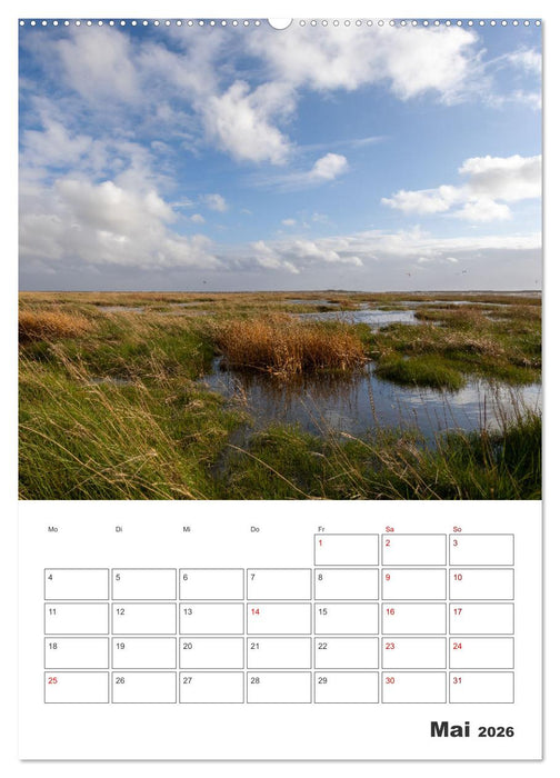 Sankt Peter-Ording Sonne, Strand und Meer (CALVENDO Wandkalender 2026)