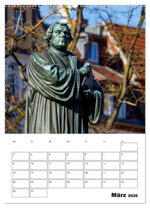 Historisches Eisenach (CALVENDO Premium Wandkalender 2026)